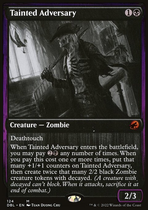 Tainted Adversary, Innistrad: Double Feature #124, Magic: The Gathering card