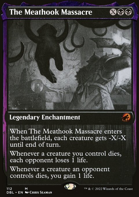 The Meathook Massacre, Innistrad: Double Feature #112, Magic: The Gathering card