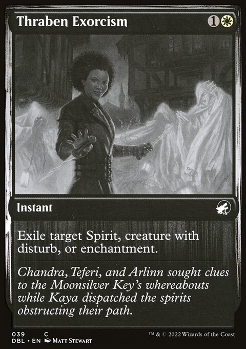 Thraben Exorcism, Innistrad: Double Feature #39, Magic: The Gathering card