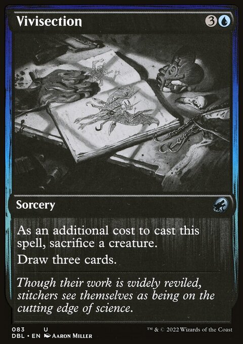 Vivisection, Innistrad: Double Feature #83, Magic: The Gathering card