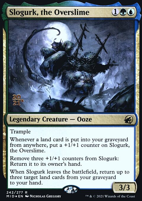 Slogurk, the Overslime, Innistrad: Midnight Hunt Promos #242s, Magic: The Gathering card