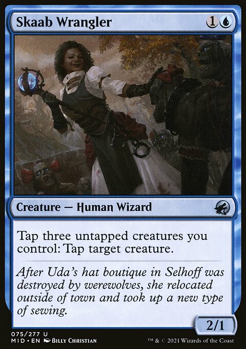 Skaab Wrangler, Innistrad: Midnight Hunt #75, Magic: The Gathering card