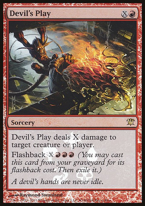 Devil's Play, Innistrad Promos #140, Magic: The Gathering card
