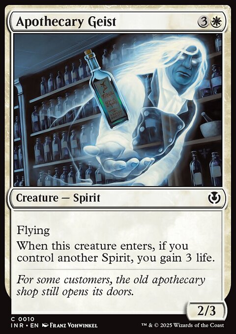 Apothecary Geist, Innistrad Remastered #10, Magic: The Gathering card
