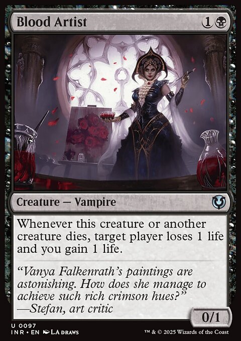 Blood Artist, Innistrad Remastered #97, Magic: The Gathering card