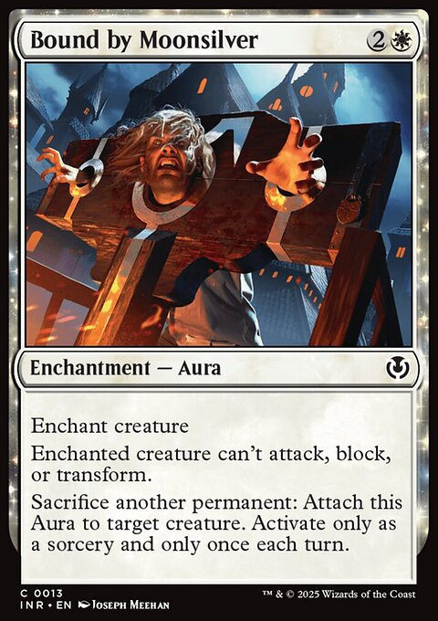 Bound by Moonsilver, Innistrad Remastered #13, Magic: The Gathering card