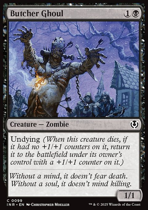 Butcher Ghoul, Innistrad Remastered #99, Magic: The Gathering card