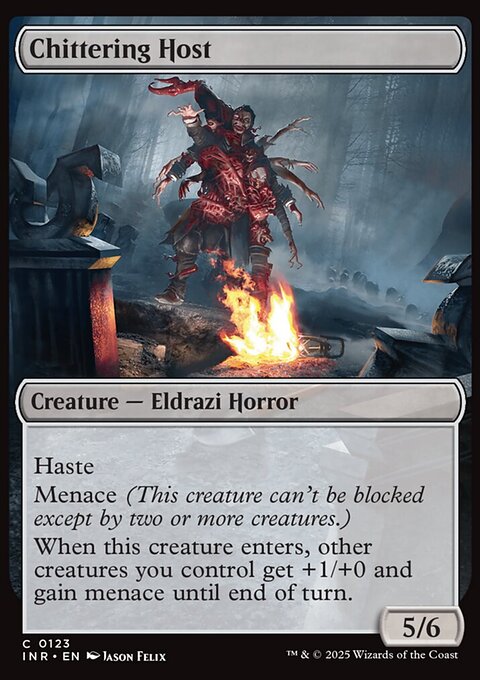 Chittering Host, Innistrad Remastered #123b, Magic: The Gathering card