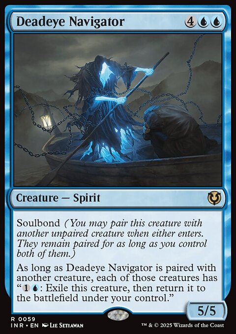 Deadeye Navigator, Innistrad Remastered #59, Magic: The Gathering card
