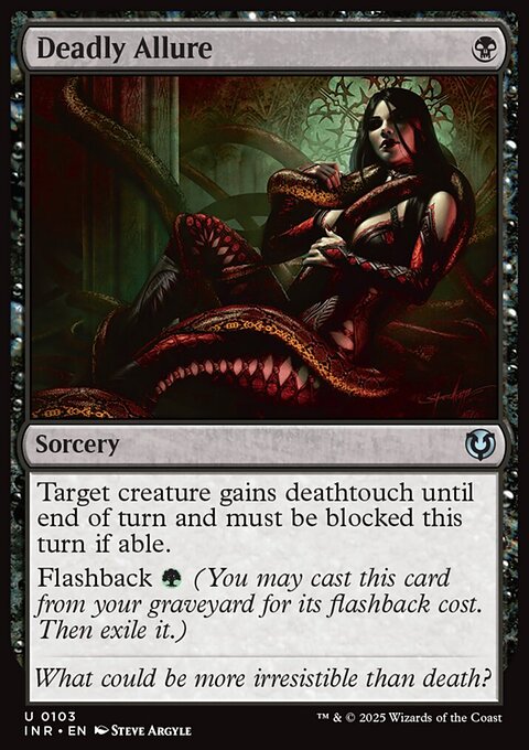 Deadly Allure, Innistrad Remastered #103, Magic: The Gathering card