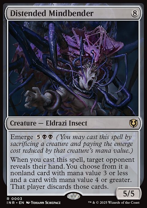 Distended Mindbender, Innistrad Remastered #3, Magic: The Gathering card