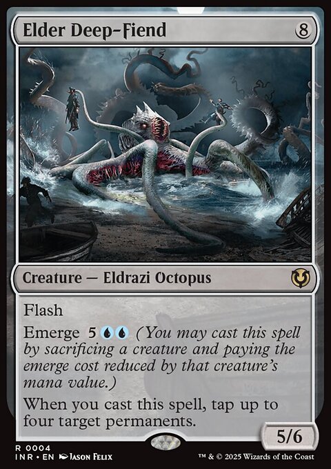 Elder Deep-Fiend, Innistrad Remastered #4, Magic: The Gathering card