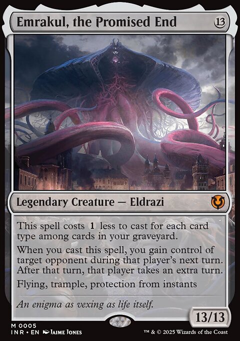Emrakul, the Promised End, Innistrad Remastered #5, Magic: The Gathering card