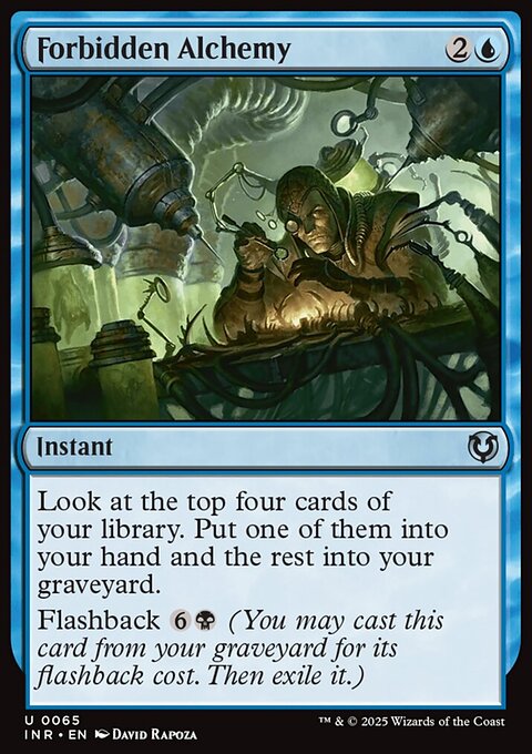 Forbidden Alchemy, Innistrad Remastered #65, Magic: The Gathering card