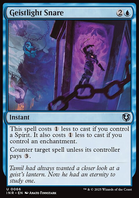 Geistlight Snare, Innistrad Remastered #66, Magic: The Gathering card