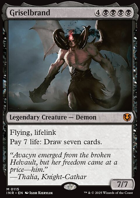 Griselbrand, Innistrad Remastered #115, Magic: The Gathering card