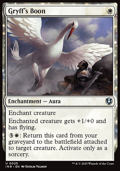 Gryff's Boon, Innistrad Remastered #25, Magic: The Gathering card