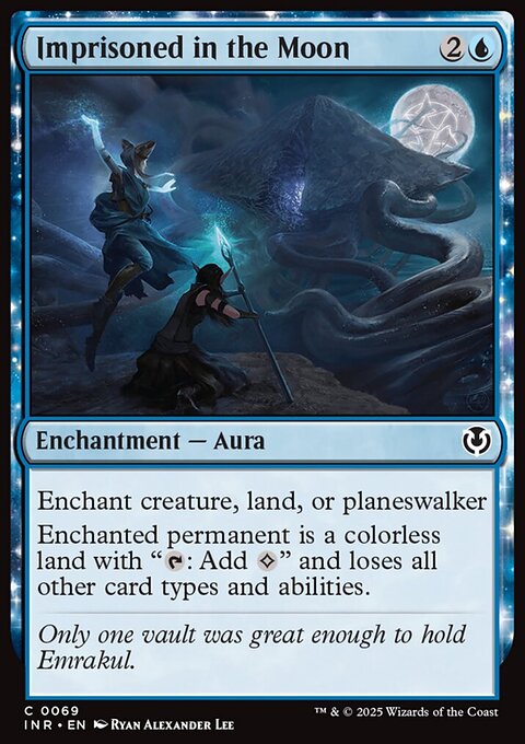 Imprisoned in the Moon, Innistrad Remastered #69, Magic: The Gathering card