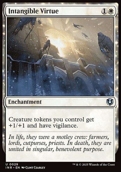 Intangible Virtue, Innistrad Remastered #29, Magic: The Gathering card