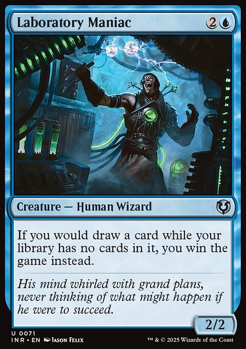 Laboratory Maniac, Innistrad Remastered #71, Magic: The Gathering card