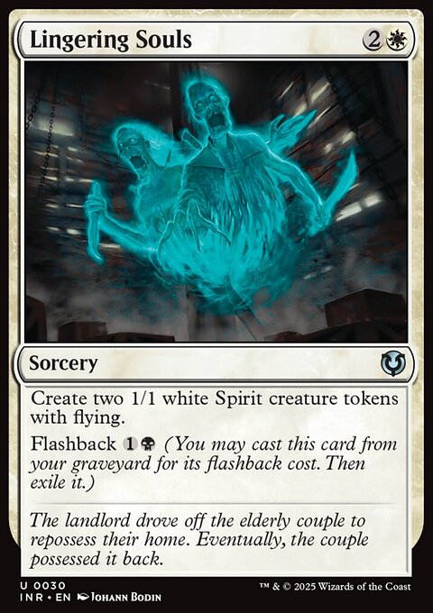 Lingering Souls, Innistrad Remastered #30, Magic: The Gathering card
