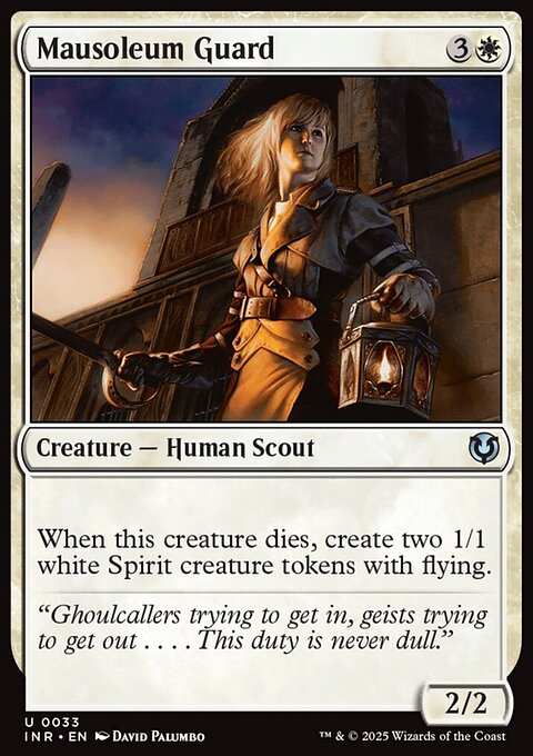 Mausoleum Guard, Innistrad Remastered #33, Magic: The Gathering card