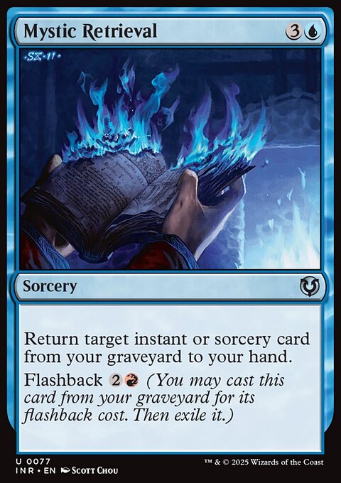 Mystic Retrieval, Innistrad Remastered #77, Magic: The Gathering card