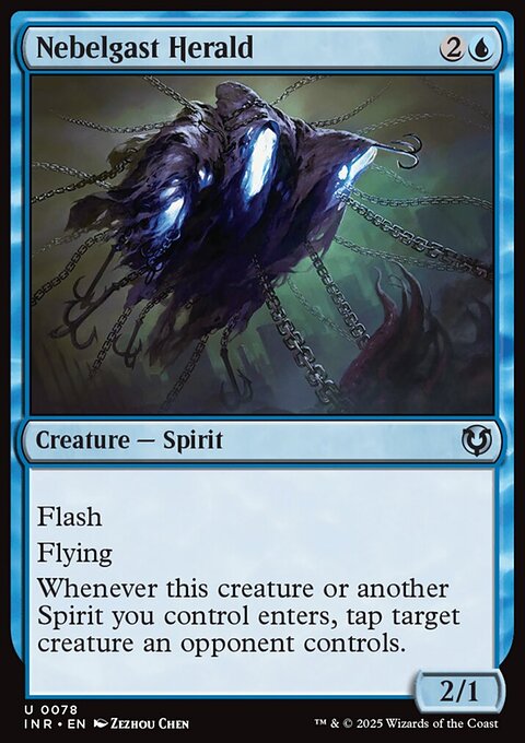 Nebelgast Herald, Innistrad Remastered #78, Magic: The Gathering card
