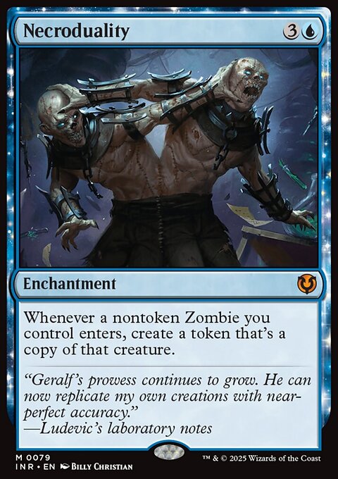 Necroduality, Innistrad Remastered #79, Magic: The Gathering card