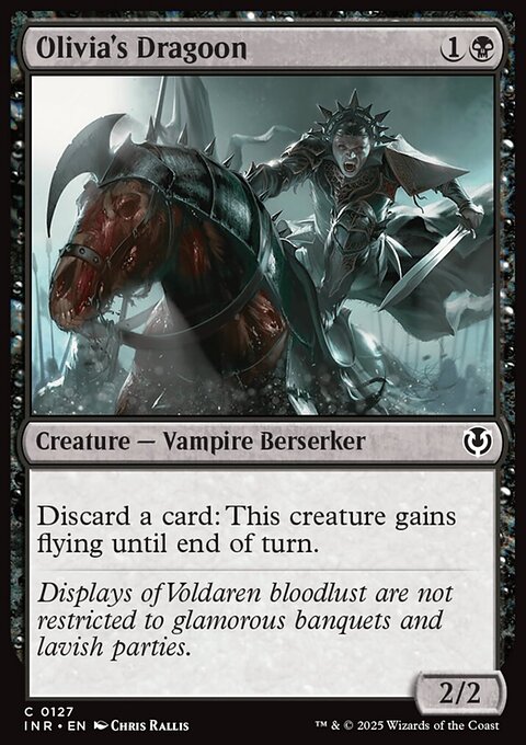Olivia's Dragoon, Innistrad Remastered #127, Magic: The Gathering card