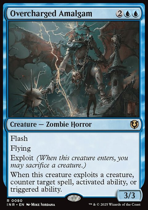 Overcharged Amalgam, Innistrad Remastered #80, Magic: The Gathering card
