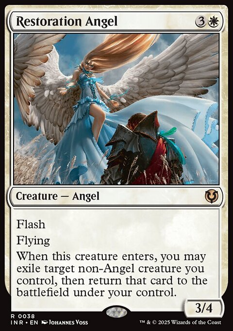 Restoration Angel, Innistrad Remastered #38, Magic: The Gathering card