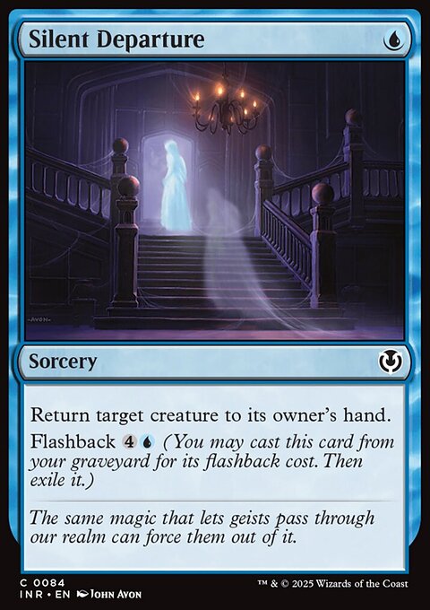 Silent Departure, Innistrad Remastered #84, Magic: The Gathering card