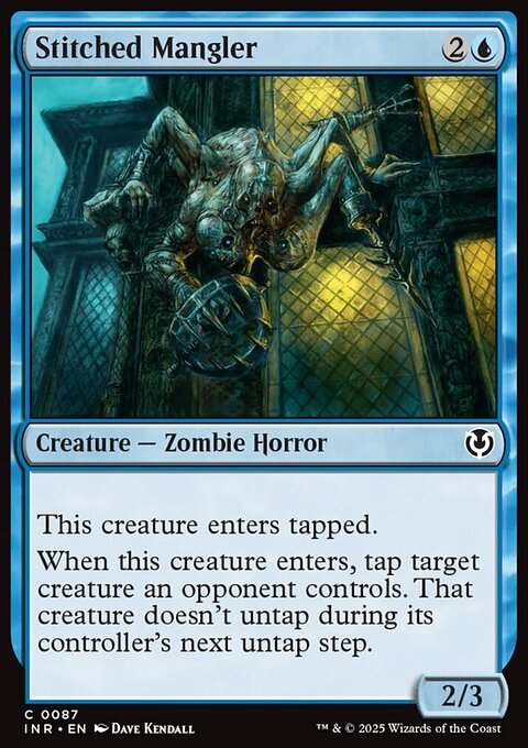 Stitched Mangler, Innistrad Remastered #87, Magic: The Gathering card