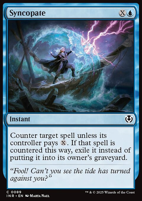 Syncopate, Innistrad Remastered #89, Magic: The Gathering card