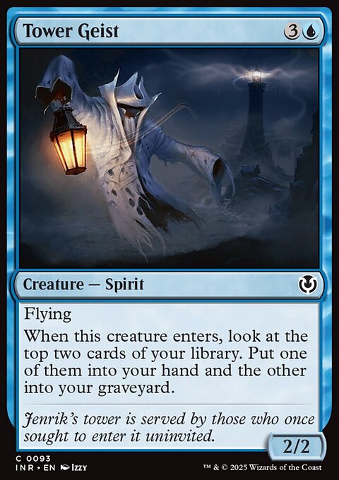 Tower Geist, Innistrad Remastered #93, Magic: The Gathering card