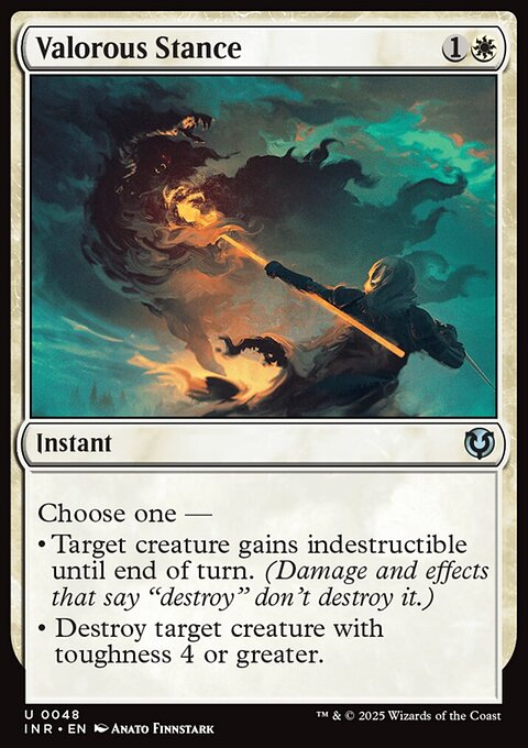 Valorous Stance, Innistrad Remastered #48, Magic: The Gathering card