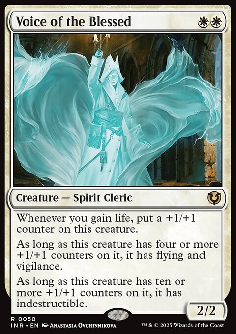 Voice of the Blessed, Innistrad Remastered #50, Magic: The Gathering card