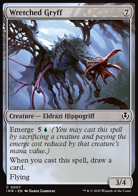 Wretched Gryff, Innistrad Remastered #7, Magic: The Gathering card