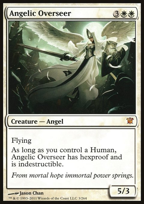 Angelic Overseer, Innistrad #3, Magic: The Gathering card