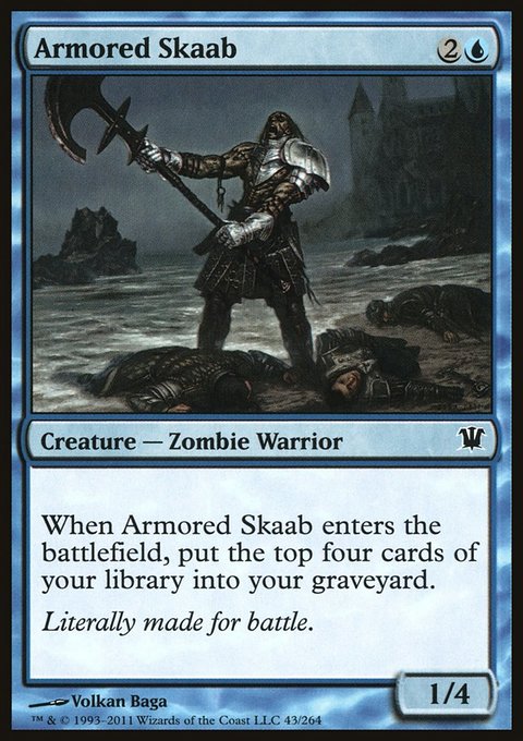 Armored Skaab, Innistrad #43, Magic: The Gathering card