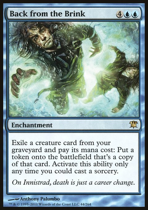 Back from the Brink, Innistrad #44, Magic: The Gathering card