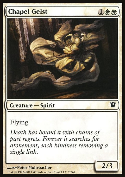 Chapel Geist, Innistrad #7, Magic: The Gathering card