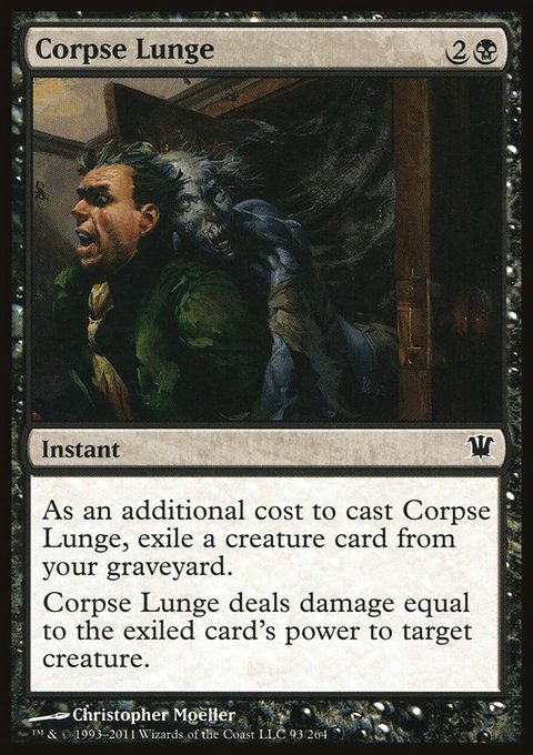 Corpse Lunge, Innistrad #93, Magic: The Gathering card
