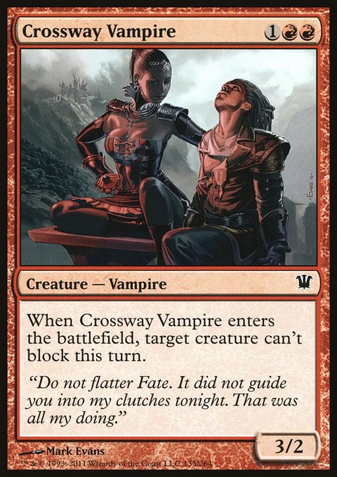 Crossway Vampire, Innistrad #135, Magic: The Gathering card