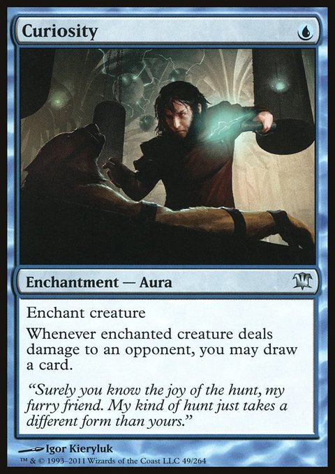 Curiosity, Innistrad #49, Magic: The Gathering card