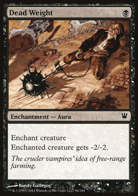 Dead Weight, Innistrad #96, Magic: The Gathering card