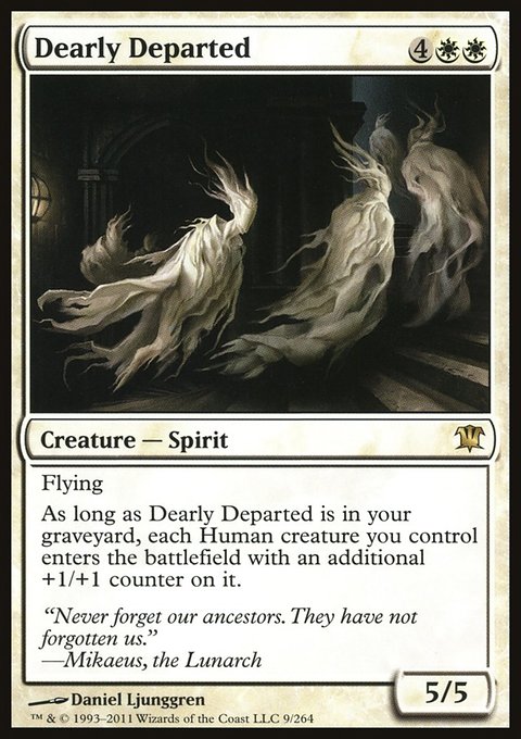 Dearly Departed, Innistrad #9, Magic: The Gathering card