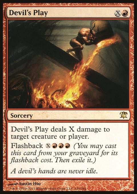 Devil's Play, Innistrad #140, Magic: The Gathering card