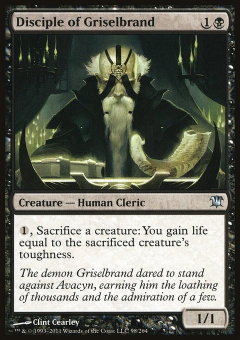 Disciple of Griselbrand, Innistrad #98, Magic: The Gathering card